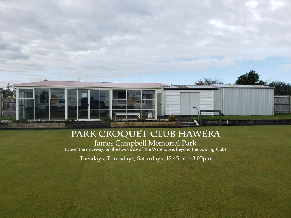 Park Croquet Club Hawera 0